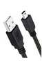 كابل شاحن لجهاز PS3، سلك شحن لوحدة تحكم PS3 بطول 0.8 متر، كابل USB صغير لوحدة تحكم بلايستيشن 3