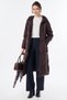 Hooded Jacket with Padded Goose Down, Brown