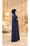 Women's Plus-Size Glittery Paneled Dress - 3