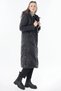 Goose Feather Padded Hooded Coat Black - 5