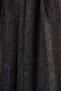 Black Viscose Shawl with Mixed Pattern - 2