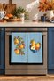 Pear Orchard: Pears and Branches Soft Blue Patterned Fall Decorative 2-Piece Kitchen Towel Set, 35x55 cm