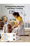8MP Indoor Sercurity Camera for Home, 4MP+4MP Dual-Lens Pan & Tilt Surveillance Cam, Human/Pet Detection, Touch Call, 2.4/5GHz Dual Band WiFi 6,Ranger Dual Pro CCTV Camera - 4