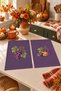 Grape Garden Grape and Leaf Patterned Fall Decorative 2-Piece Kitchen Towel Set, 35x55 cm - 4