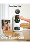 10MP Dual Camera for Home with Dual Band Wi-Fi/One-touch Call Button/Human Pet Detection/Night Vision/Work w/Alexa, Ranger 2C Dual Lens 3K+3K Surveillance Indoor Camera - 4
