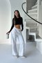 Women's Gray 3-Ply Sweatpants NBG107 - 3