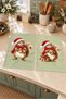 Holly Squirrel Squirrel and Package Light Green Patterned Decorative 2-Piece Kitchen Towel Set, 35x55 cm - 7
