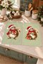 Holly Squirrel Squirrel and Package Light Green Patterned Decorative 2-Piece Kitchen Towel Set, 35x55 cm - 4