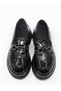 D26KA 3220 Black Patent Leather Moccasins for Women - 8