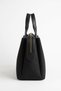 1206 Black Suede Women's Shoulder Bag - 5