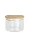 6-Piece Glass Breakfast Set & Storage Container - Leak-Proof Silicone-Lined Bamboo Lid, 365 mL - 7