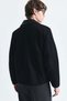 Boxy Fit Contrast Collar Coat - 6