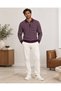Unisex Striped Polo Collar Knit Sweater Pair, 2-Piece Set - 3