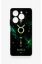 Tecno Spark 20 Pro Compatible Taurus-Themed Patterned Silicone Case - 2