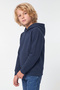 Boys' 3-Ply Winter Solid-Color Hooded Sweatshirt with Kangaroo Pocket - 3