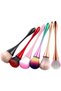 Nail Dust Removal Brush | Premium Effortless Vegan for Acrylic and Gel Nails | Manicure & Pedicure Clean Up Tool | Soft Bristles | Cruelty-Free | Eco-Friendly | Gold Pink - 5