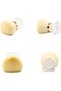 Adorable Mushroom Nail Art Brushes - Tiny & Precise for Flawless Details - Soft Bristles for Acrylic Gel Nails - Professional Cleaning Brush - Cute, Durable, Cruelty-Free | Round Brush Yellow - 4
