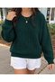 Women's Oversized, Relaxed-Fit Winter Knit Sweater ZS-02 - 2