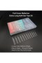 Global Fashion - Extra Long Crystal Clear Nail Extension Tips, 12 Sizes, 120 Pcs Box, Builder Gel and Poly Gel, Fit for Salon and DIY Manicure (Full Cover Ballerina, Clear) - 4