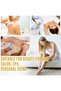 Global Fashion 100ml Roll-On Wax Cartridge – Korean Soothing Depilatory Wax Refill for Women Hair Removal, Long-Lasting, Smooth Glide for Legs, Arms & Body | 12 Scents (400ml, White chocolate) - 6