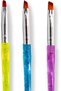 Nail Art Brush Kit with Flat & Oval Brushes for All Your Nail Art Needs | | (Flat Synthetic Kit 2) - 5