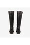 Women's Genuine Leather Boots with Thermal Insoles and 7cm Wedge Heels 12068 - 4