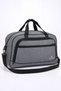 VT-012 Linen Unisex 3-Compartment Hand- and Shoulder-Carry Daily Travel, Gym, Fitness, and Sports Bag—Gray - 8