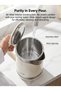 Double Wall Cool Touch Electric Kettle, Fast Boil 304 Stainless Steel Kettle, Auto Shut Off Dry Burn Protection Water Boiler - 4