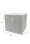 Raf Organizer Kutu New Season Nano Technology Waterproof Fabric Gray 1 Piece (30*30*30 cm) - 3