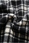 MBEY Black Checked Wellsoft Wearable Blanket with Hood - Unisex Cozy TV Blanket, 1 PIECE - ONE SIZE - 2