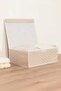 (2 Pcs) Brown Multi-Purpose Organizer - Box with Lid, Compatible with Under-Base Storage, 50X40X19 cm - 2