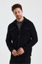 Men’s Polo Collar Long-Sleeve Cardigan - 4