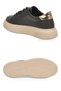 Women's Casual Walking Sneakers with Black Laces and a Thick, Comfortable Sole 261261 - 5