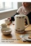 Double Wall Cool Touch Electric Kettle, Fast Boil 304 Stainless Steel Kettle, Auto Shut Off Dry Burn Protection Water Boiler - 8