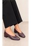 Luka Women's Everyday Padded Wedge Heel Leather Ballet Flats - 2