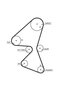 Kit de distributie K015705XS - 2