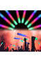 Led Lighted (6 Pieces) 3-Mode Rubber Lighted Sponge Party Stick - 46 cm