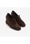 Women's Eva-Sole Suede Leather 5cm Wedge Heel Casual Shoes 3001-S - 3