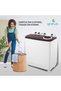 10 KG Top Load Semi-Automatic Washing Machine (White), with Lint Filter, Spin-Dry, Model -GSWM10KCDX1 - 7