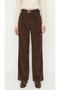 Brown Corduroy Palazzo Pants - 6