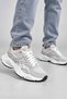 Men's Sneakers, White and Gray, for Everyday Use, Sneakers with a Thick Sole - 2
