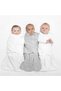 - 1.5 Tog 100% Cotton Sleepsack Swaddle - Heather Grey_3-6M - 5