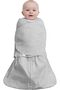 - 1.5 Tog 100% Cotton Sleepsack Swaddle - Heather Grey_3-6M - 2