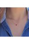 Diamond 18KT Gold Red Heart Necklace DN1Y208_february - 2