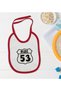 BK Kids Rize-Designed Red Baby Bib-1