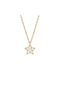 18KT Gold Star Diamond Necklace DN1Y159