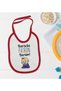 BK Kids "I'm the Boss Here" Red Baby Bib - 1