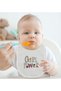 BK Kids "Girl Power" Design Baby Bodysuit and Bib Gift Set - Model 1, 9–12 Months - 3