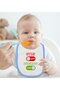 BK Kids Off-Brand Baby Blue Baby Bib - 1 - 2