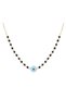 , Necklace, Mother of Pearl Eye & Black Onyx, Adjustable 37–40cm